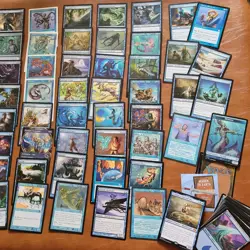 MAGIC COMMANDER DECK MTG FUN -Svyelun of Sea and Sky PURE BLUE MERFOLK God Tribe - Image 2