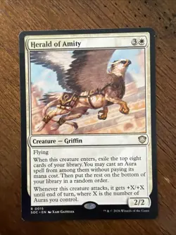 Herald of Amity Commander: Secrets of Strixhaven Regular - Image 1