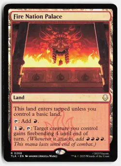 Fire Nation Palace #268 (NM) Avatar: The Last Airbender TLA Magic MTG - Image 1