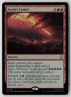 Sozin's Comet #154 (Foil) (NM) Avatar: The Last Airbender TLA Magic MTG - Image 1