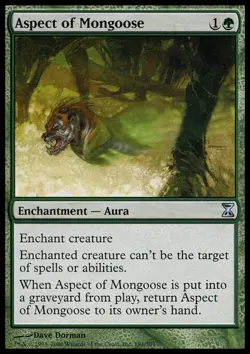 Aspect of Mongoose NM, English MTG Time Spiral - Image 1