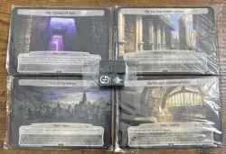 MTG Magic Doctor Who Planechase 40 Planes Complete Set Sealed +4 Planar Dice - Image 1