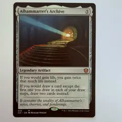 Magic The Gathering Mtg Alhammarret's Archive Commander 2021 Near Mint - Image 1