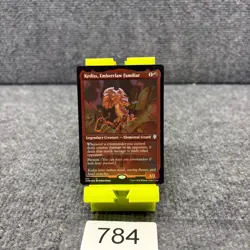 Kediss, Emberclaw Familiar [Foil Etched] #573 Magic Commander Legends - Image 1