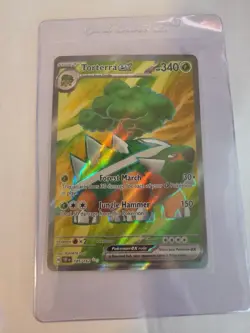 Torterra ex 185/162 Ultra Rare Full Art Temporal Forces Pokemon NM-M - Image 1