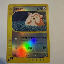 Pokemon Reverse Holo eReader Clefairy- Expedition- 101/165- LP - Image 1