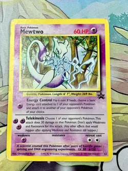 Pokemon Card Mewtwo JR 12 Stamp Rally Promo 2000 Japanese #2872 - Image 1