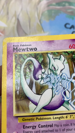 Pokemon Card Mewtwo JR 12 Stamp Rally Promo 2000 Japanese #2872 - Image 2