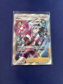 Pokemon Piers TG28/TG30 Trainer Full Art Ultra Rare Holo Astral Radiance - Image 1