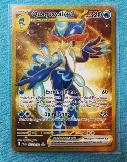 QUAQUAVAL EX Pokemon • Paldea Evolved • Hyper Rare • 273/193 - Image 1