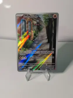 Pokemon TCG Sudowoodo 219/193 Paldea Evolved Illustration Rare 2023 NM - Image 1