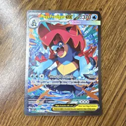 Pokemon TCG Mega Feraligatr EX Full Art Holo 274/217 ASC English 370 HP - Image 1
