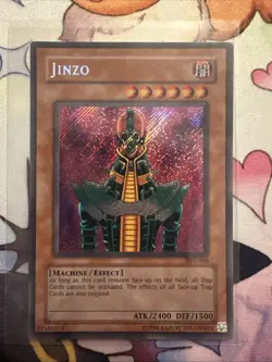 Jinzo - PSV-000 - Secret Rare - Pharaoh's Servant - MP - Image 1