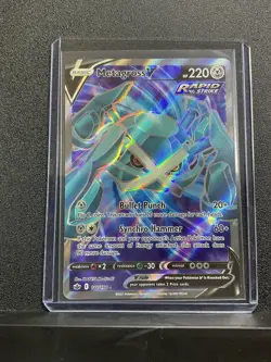 Pokemon SWSH06: Chilling Reign Metagross V (Full Art) #181/198 - Image 1