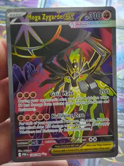 Pokemon TCG Mega Zygarde Ex 104/088 Perfect Order Full Art - Image 1