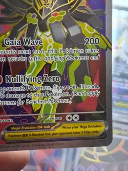 Pokemon TCG Mega Zygarde Ex 104/088 Perfect Order Full Art - Image 4