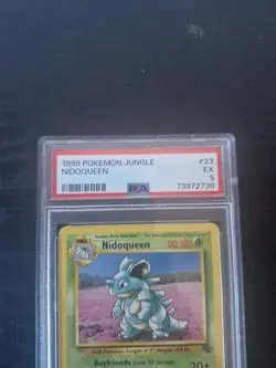 nidoqueen 23/64 psa 5 graded pokemon card Wotc Pokemon TCG - Image 3
