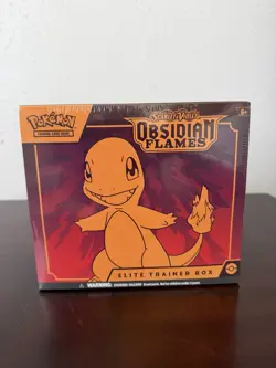 Pokemon: Scarlet & Violet Obsidian Flames Elite Trainer Box ETB New Factory Seal - Image 1
