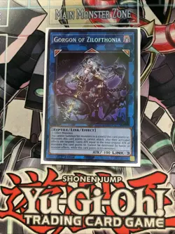 Gorgon Of Zilofthonia Secret Rare DUAD-EN050 Yugioh - Image 1