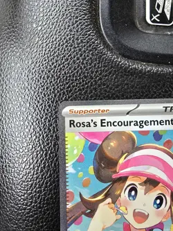 Pokemon Rosa's Encouragement 123/088 Special Illustration Rare Near Mint - Image 3