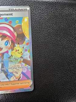 Pokemon Rosa's Encouragement 123/088 Special Illustration Rare Near Mint - Image 5
