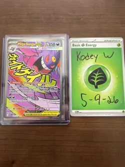 Pokemon TCG Mega Gengar EX 269/217 Mega Attack Rare Ascended Heroes - Image 1