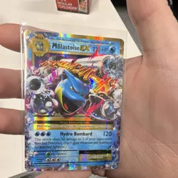 The Pokemon Company M Blastoise EX 102/108 XY Full Art Ultra Rare Holo 220HP - Image 1
