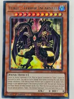 Yu Gi Oh - BLC1-EN028 Yubel - Terror Incarnate - Silver Ultra Rare - Image 1