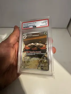 2025 Pokemon Crustle Sv10 Destined Rivals 186/182 Illustration Rare Holo PSA 10 - Image 2