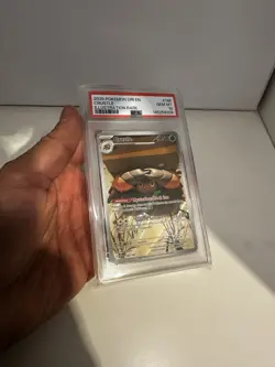 2025 Pokemon Crustle Sv10 Destined Rivals 186/182 Illustration Rare Holo PSA 10 - Image 3