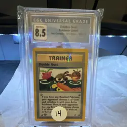 CGC 8.5 Double Gust Neo Genesis 1st Edition #100/111 2000 English Pokemon - Image 1
