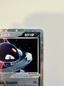 Sneasel ex Ultra Rare Holo 103/109 EX Ruby & Sapphire Pokemon 2003 Ungraded LP - Image 3