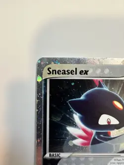 Sneasel ex Ultra Rare Holo 103/109 EX Ruby & Sapphire Pokemon 2003 Ungraded LP - Image 4