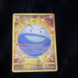 The Pokemon Company Electrode Secret Rare Full Art Holo 222/198 Chilling Reign - Image 1