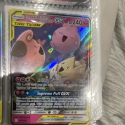 The Pokemon Company Togepi & Cleffa & Igglybuff GX 143/236 TAG TEAM Ultra Rare … - Image 1