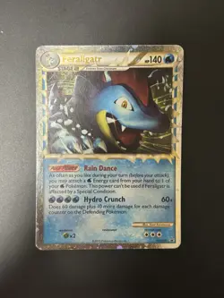Feraligatr HGSS07 Holo Pokemon Black Star Promo - LP 2 - Image 1