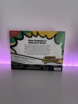 Pokemon TCG: ME Ascended Heroes Mega Meganium EX Factory Sealed Box - Image 2