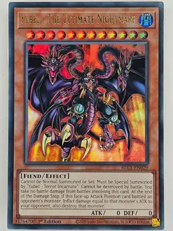 Yu Gi Oh - BLC1-EN029 Yubel - The Ultimate Nightmare - Gold Ultra Rare - Image 1