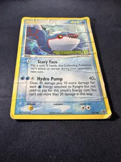 Kyogre 15/106 Reverse Holo Ex Emerald Stamped Pokemon DMG free Shipping B - Image 3