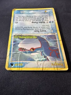 Kyogre 15/106 Reverse Holo Ex Emerald Stamped Pokemon DMG free Shipping B - Image 4