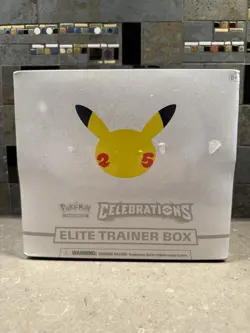 Pokemon Celebrations 25th Anniversary Elite Trainer Box New Sealed - Seal Rips - Image 1