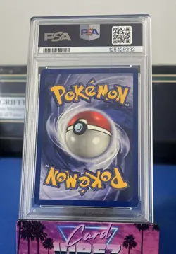 1999 POKEMON GAME MOVIE PROMO #3 MEWTWO PSA 8 - Image 2