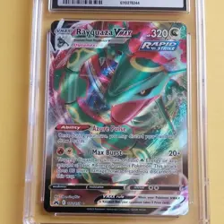 Pokemon Rayquaza VMAX 102/159 Crown Zenith Ultra Rare Holo CGC 10 2023 - Image 3