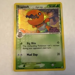 Pokemon Trapinch (Delta Species) 84/110 Holon Phantoms Reverse Holo Common 50HP - Image 1
