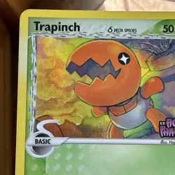 Pokemon Trapinch (Delta Species) 84/110 Holon Phantoms Reverse Holo Common 50HP - Image 3