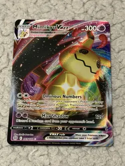 Pokemon Mimikyu VMAX 69/172 Brilliant Stars Holo Ultra Rare - Near Mint NM - Image 1