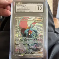 Pokemon TCG Roaring Moon EX Paradox Rift 251/182 Holo Special Illustration Rare - Image 1