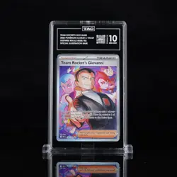 Pokemon Team Rocket's Giovanni 238/182 SIR TAG 10 GEM MINT GRADED DRI ENGLISH - Image 1