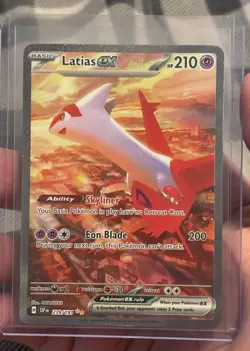 Pokemon Latias ex 239/191 Special Illustration Rare EX Full Art Holo 210 HP Sv08 - Image 1