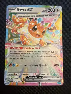 Eevee ex 075/131 Sv: Prismatic Evolutions Pokemon TCG - Image 1